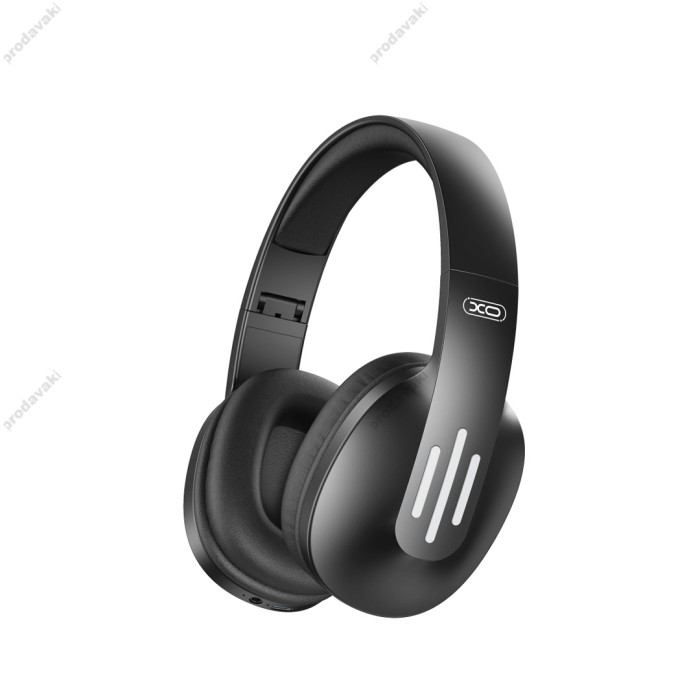 Бездротові Bluetooth навушники XO BE39 foldable headset BT 5.0 Black